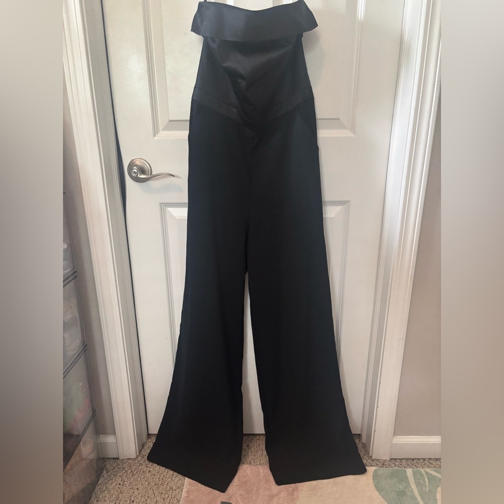 The Limited Black Wide Leg Jumpsuit